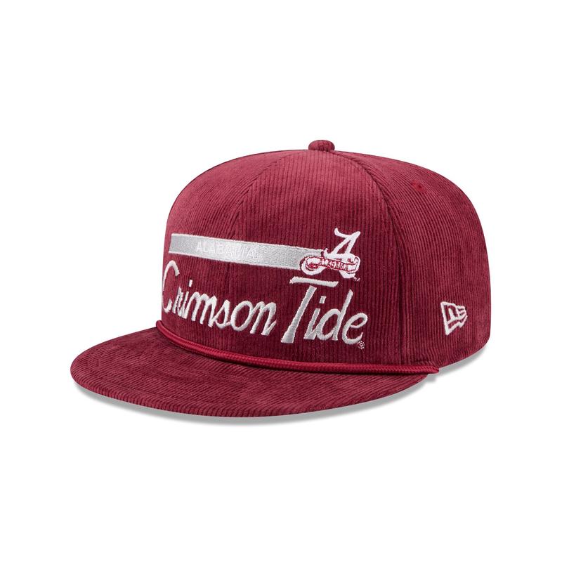 Alabama Crimson Tide College Vault Corduroy Rope 9FIFTY Snapback Hat