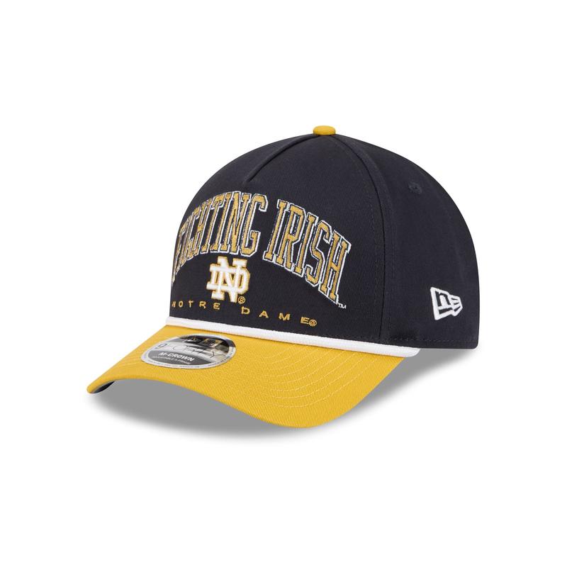 Notre Dame Fighting Irish Arch 9FORTY M-Crown A-Frame Snapback Hat