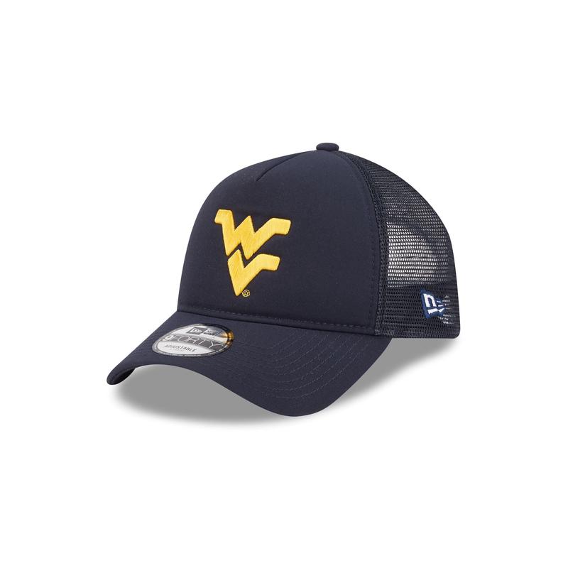 West Virginia Mountaineers Go-To 9FORTY A-Frame Trucker Hat