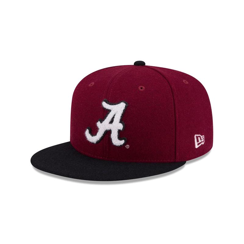Alabama Crimson Tide Melton Wool 59FIFTY Fitted Hat