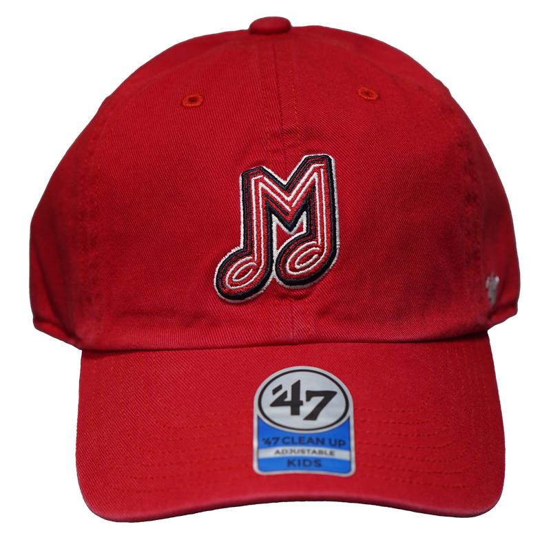 '47 Brand Youth Clean Up Cap Red