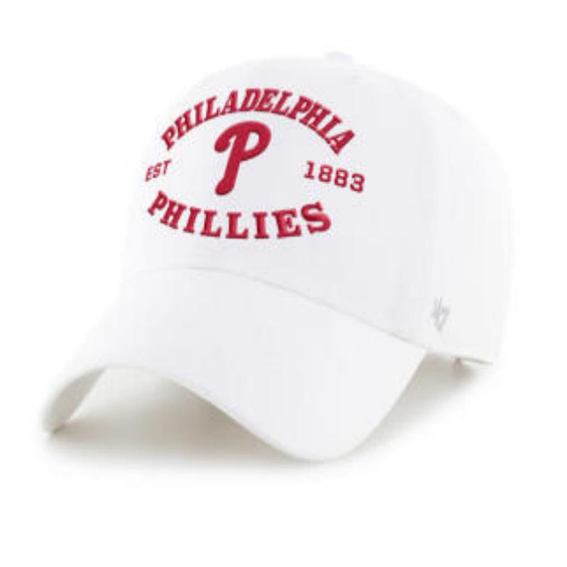 '47 Philadelphia Phillies White Brockman Clean Up Hat