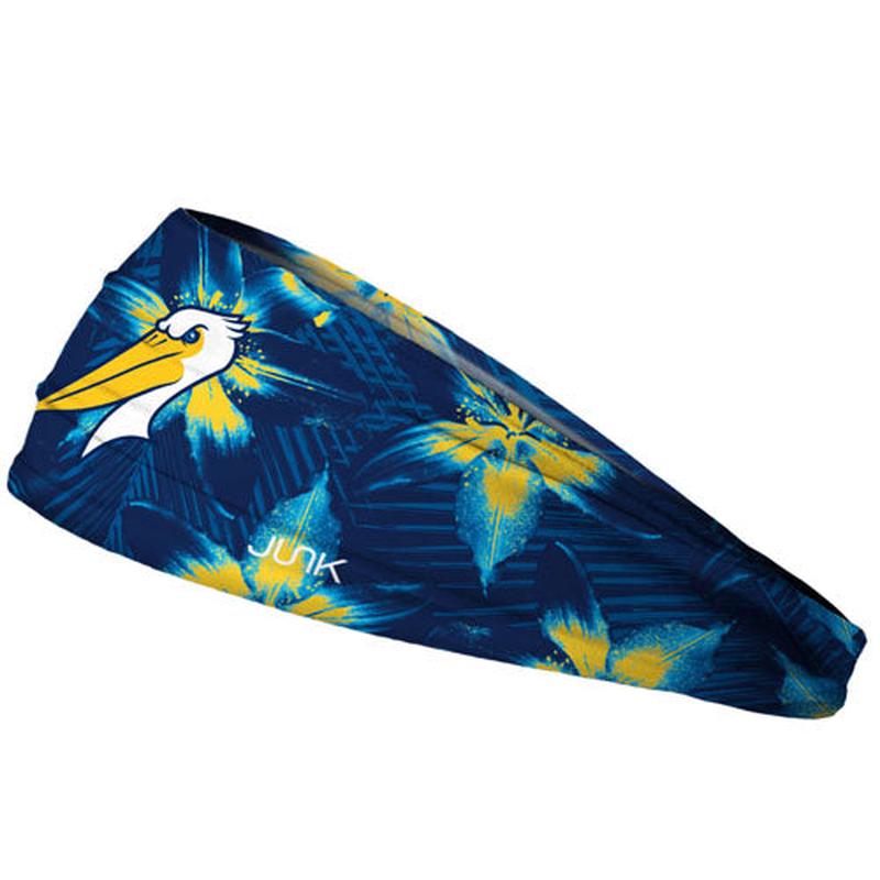 Myrtle Beach Pelicans Junk Brands Honolulu Mixer Alternate Logo Headband