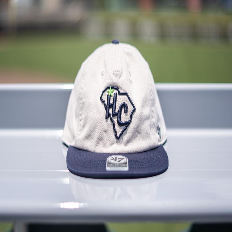 47 Captain Snapback Khaki X Navy HC Logo