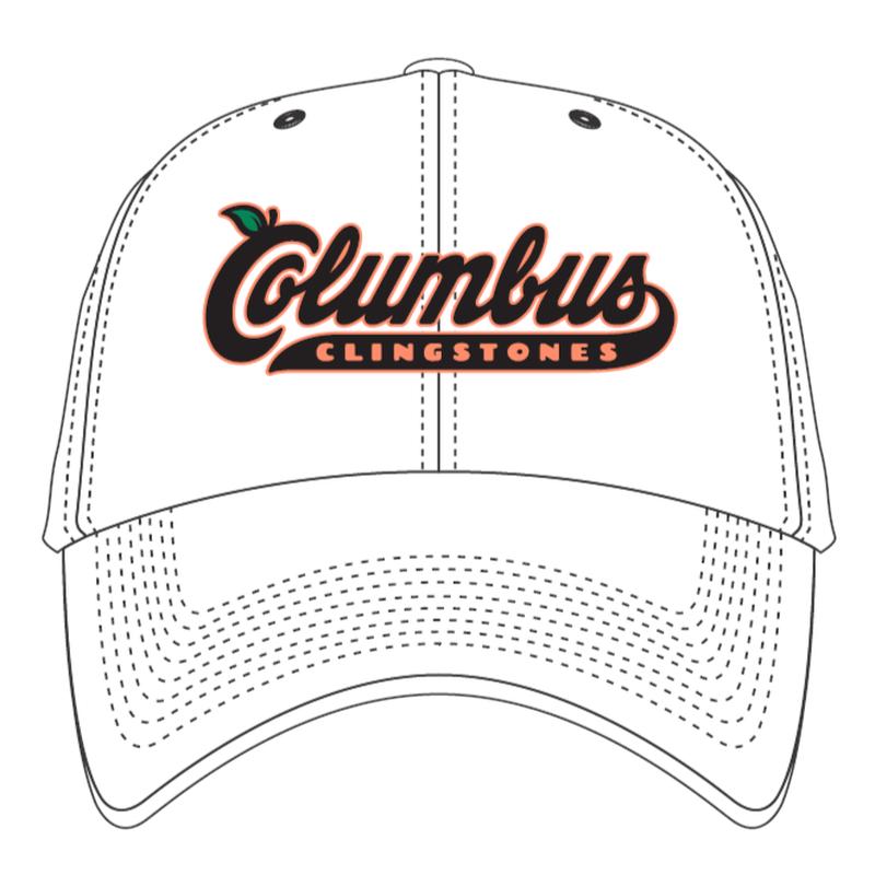 '47 Columbus Script White Adjustable Clean Up