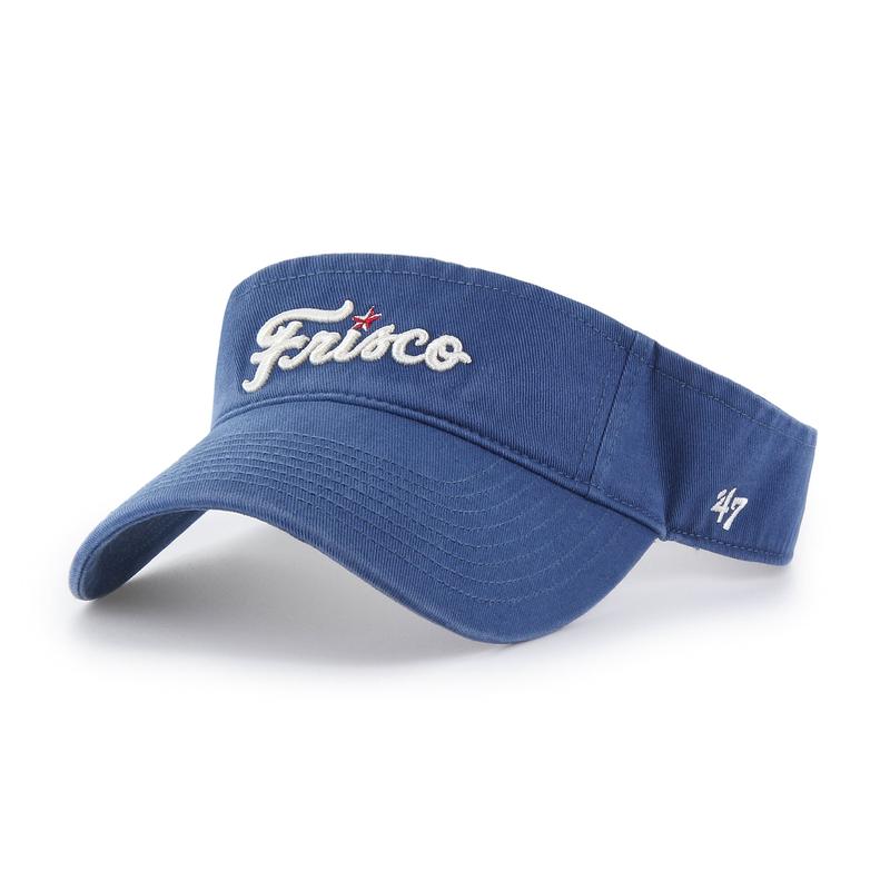 '47 Brand Clean Up Visor Frisco Script Blue