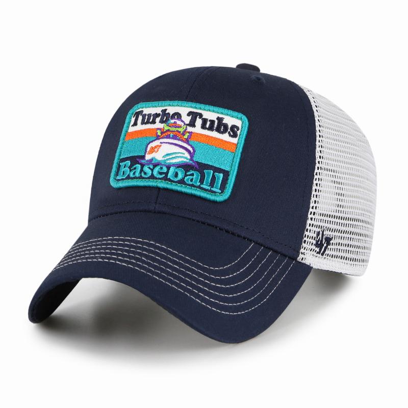 Wichita Wind Surge '47 Youth Navy/Neptune Turbo Tubs Ramble MVP Cap