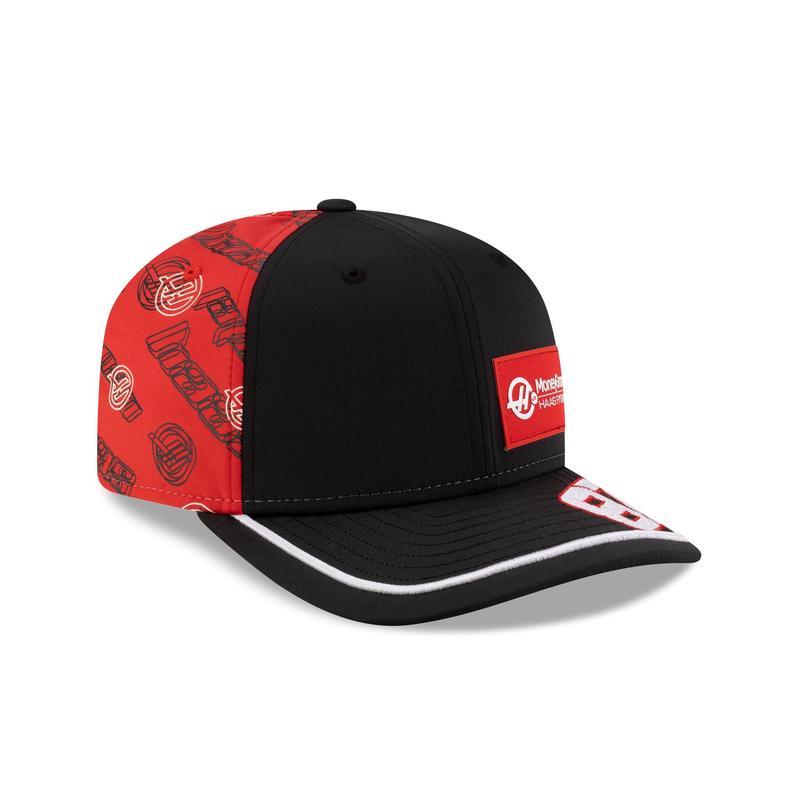 2025 Japan Race Special MoneyGram Haas F1 Team Oliver Bearman 9SEVENTY Stretch-Snap Hat