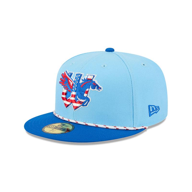Wichita Wind Surge New Era 2025 Fourth of July 59FIFTY Fitted Cap