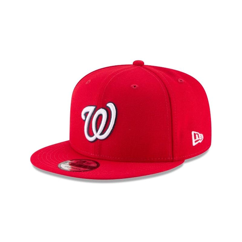 Washington Nationals Team Color Basic 9FIFTY Snapback Hat