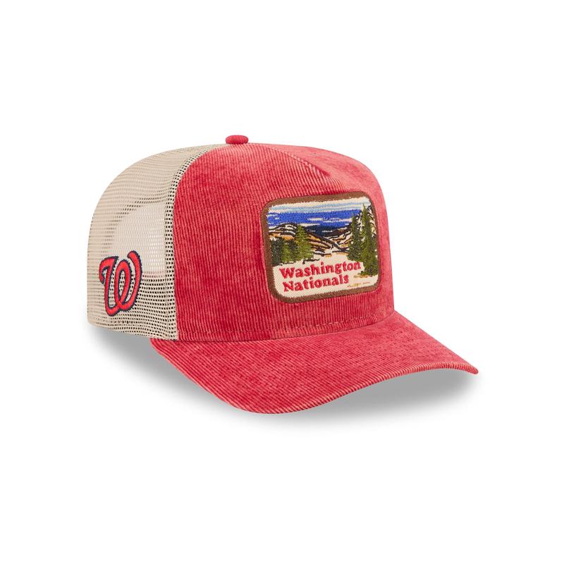 Washington Nationals Vintage Landscape 9FIFTY A-Frame Trucker Hat