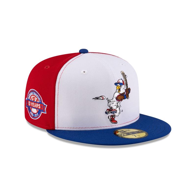 Washington Nationals Mascot Multi 59FIFTY Fitted Hat