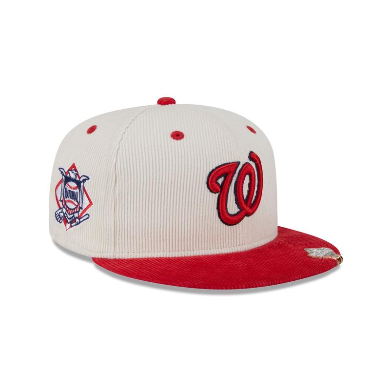 Washington Nationals Two Tone Cord 59FIFTY Fitted Hat