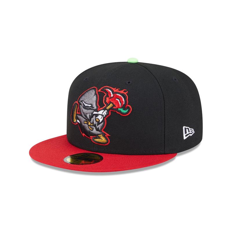 Winston-Salem Dash Theme Night Black 59FIFTY Fitted Hat