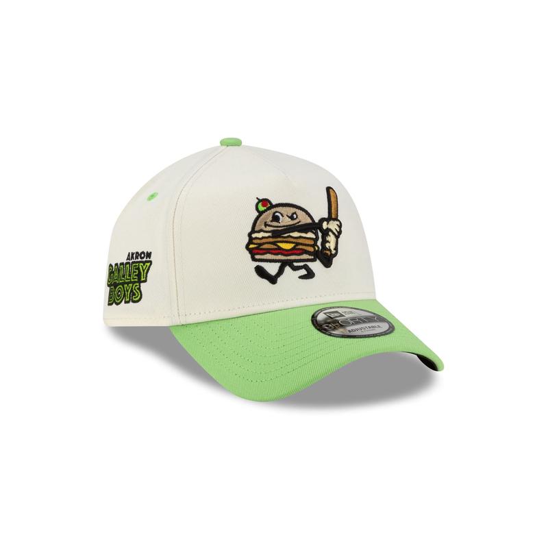 Akron RubberDucks Chrome Food Pack 9FORTY A-Frame Snapback Hat